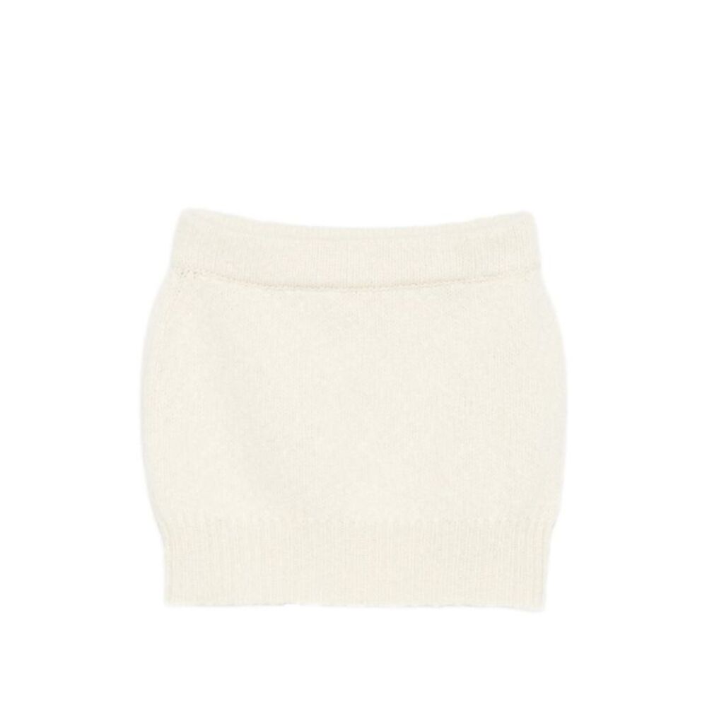 Malo White Skirts - Straight Skirts Women
